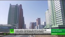 Pionyang se compromete a buscar la reunificación de las dos Coreas