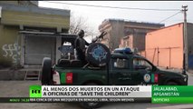 Al menos dos muertos en un ataque a oficinas de la ONG Save the Children en Afganistán