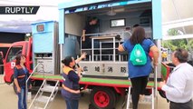 Presentan el primer camión simulador de terremotos de Chile