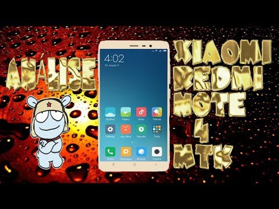 ANÁLISE MIUI 8 V7.6.10 DEVELOPER CHINA - XIAOMI REDMI NOTE 4 MTK
