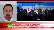 Dictan prisión preventiva contra Cristina Kirchner