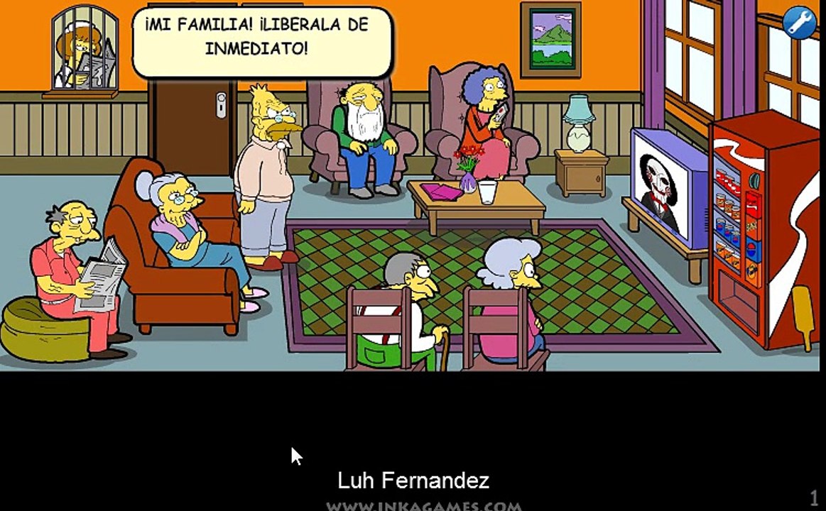 Abuelo Simpson Saw Game  | Inkagames #Trailer