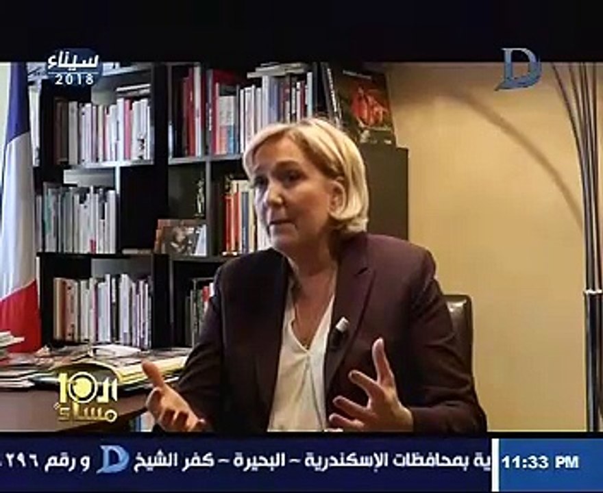 مرشحة الرئاسة الفرنسية السابقة: جدتى قبطية من مصر.. والسيسي قائد حاسم