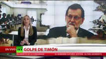Rajoy anuncia el cese del Gobierno catalán y convocará elecciones autonómicas antes de 6 meses