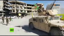 Las Fuerzas Democráticas sirias celebran la liberación de Raqa