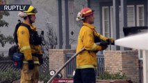 EE.UU.: Al menos 10 muertos y miles de evacuaciones por los incendios forestales en California