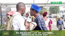Nigerians have shared their opinions on the recent release of looters list by the federal government.During a vox pop conducted by NAIJ.com TV on the streets,