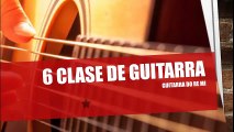 6 clase de guitarra, razgueo y posición de manos