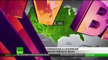 Levantan ocho prototipos del 'muro de Trump' en la frontera de EE.UU. con México