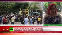 Decenas de muertos tras un devastador terremoto de 7,1 en México