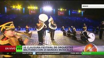 Se clausura en Moscú el festival de orquestas militares Torre Spásskaya