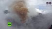 Erupciona el volcán Poás en Costa Rica