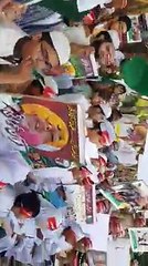 Students of Madrassa Made Quraani Chain in Karachi for Tribute of the Martyres of Qunduz Attack