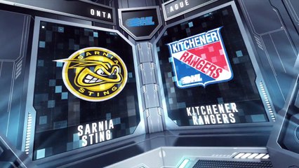 OHL Sarnia Sting 3 at Kitchener Rangers 2