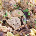 CHICKEN MARSALA MEATBALLS