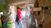Una explosión convierte en escombros un apartamento en el este de Rusia