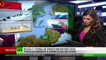 Arrancan ejercicios conjuntos de Rusia y China en el mar Báltico