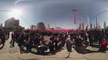 El poderío de Pionyang en 360°: Vea cómo celebró Corea del Norte su mayor desfile militar