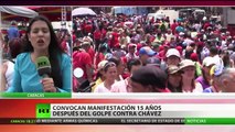 Venezuela: Simpatizantes del Gobierno marchan en medio de protestas de la oposición