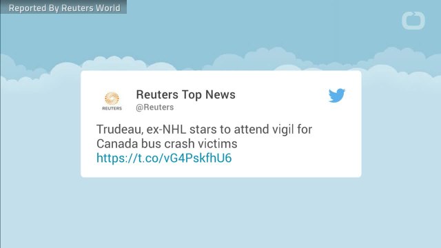 Trudeau, Ex-NHL Stars To Attend Vigil For Canada Bus Crash Victims