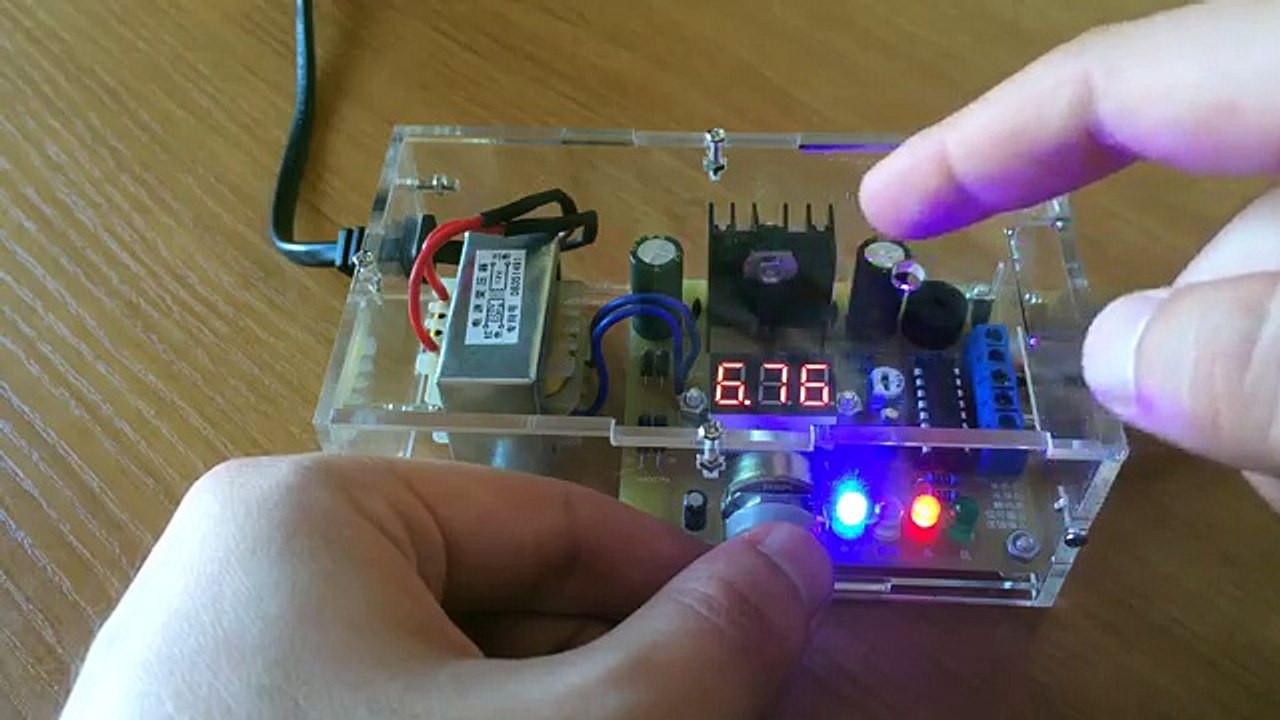 Armar kit fuente de alimentación regulable