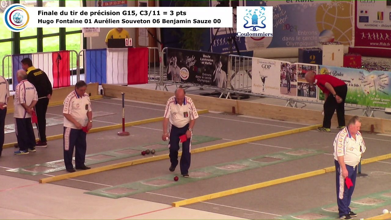 Finale du tir de précision G15, France Tirs, Coulommiers 2018
