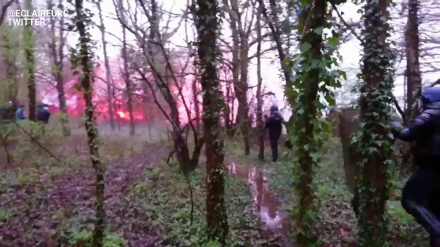 Les images de l'évacuation de la ZAD de Notre-Dame-des-Landes