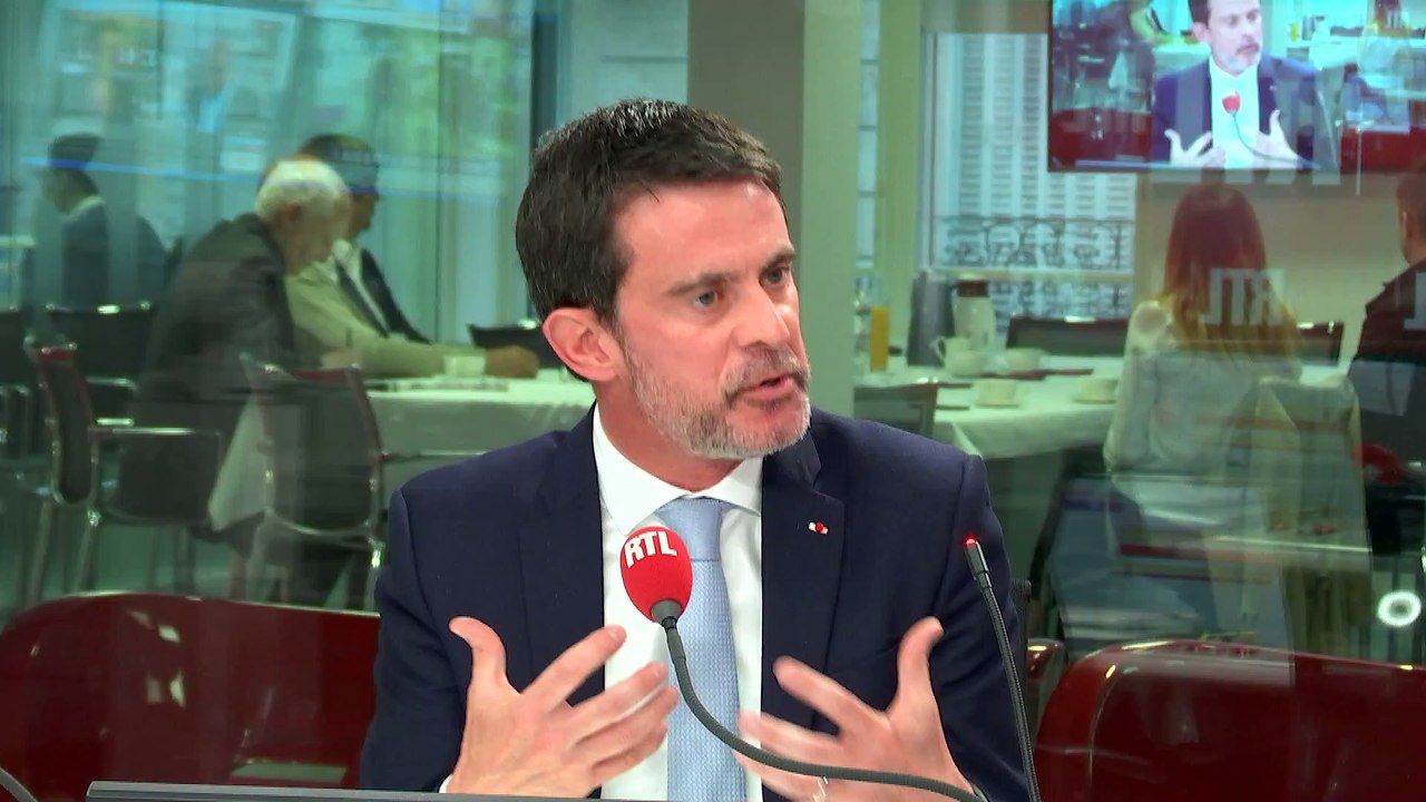 Manuel Valls est l'invité de RTL