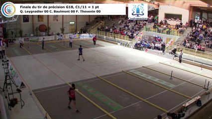 Finale du tir de précision G18, France Tirs, Coulommiers 2018