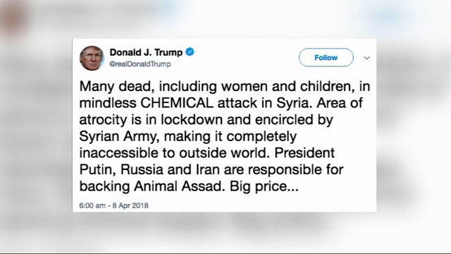 Syria war: Douma chemical attack draws international outrage