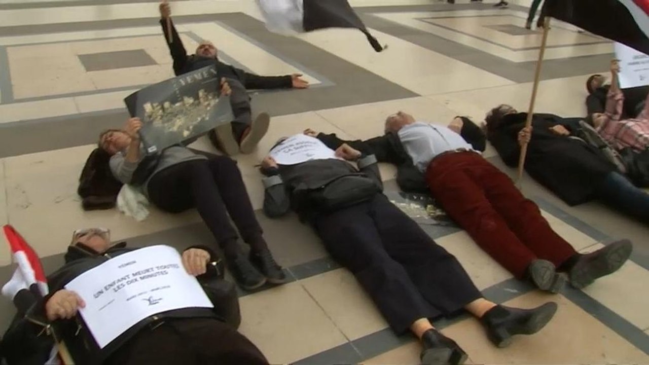 Proteste gegen Besuch des saudischen Kronprinzen