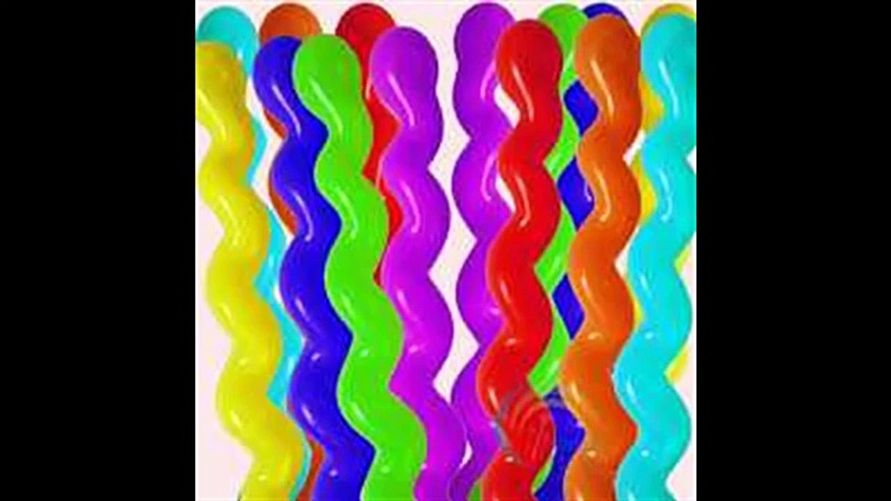 happy birthday balloons for kids- ribbons and balloons