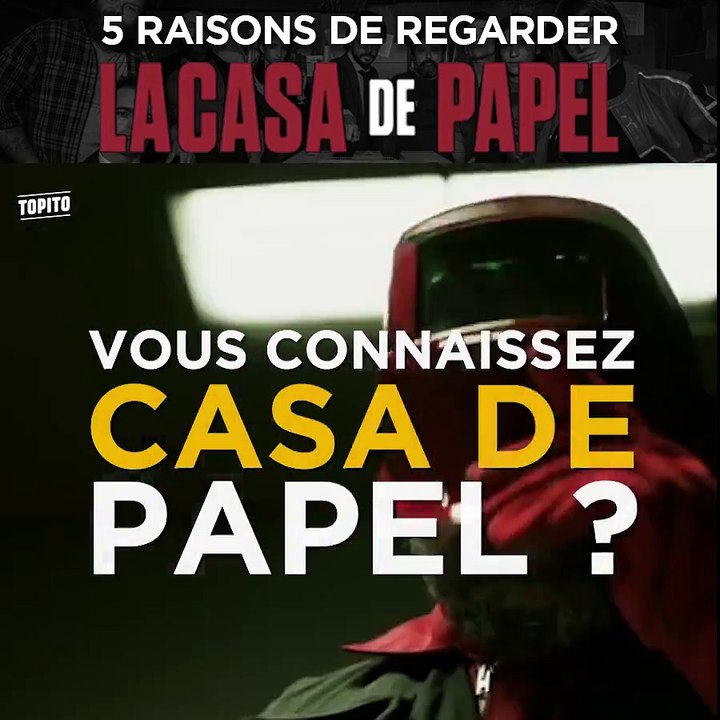 Le retour de Casa de Papel c'est aujourd'hui ! C'est qui votre perso préféré ?