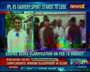 Clouds over IPL are getting darker; SC to give decision on Cauvery row today