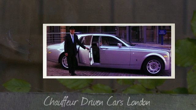 Chauffeur Companies London