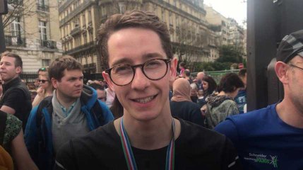 Marathon de Paris : l'arrivée de Théo