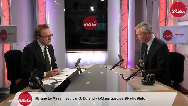 Le service public, ça veut dire quoi? Ça veut dire service du public Bruno Le Maire (09/03/2018)