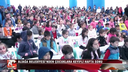 Aliağa Belediyesi’nden Çocuklara Keyifli Hafta Sonu