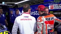 Drama GP Argentina, Marquez Diusir Rossi ketika Minta Maaf Usai Pertandingan