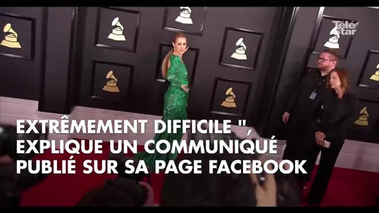 Céline Dion: “Chanter devient impossible pour elle”