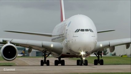 9 Very Close Takeoffs & Landings- A380, 777, 787, A330, 757, 767, A319 Manchester Airport dailymotion