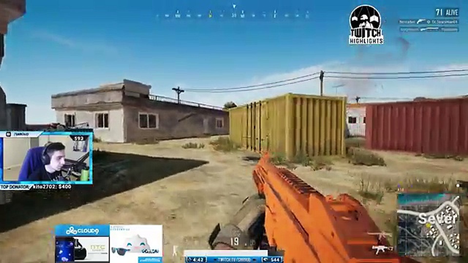 ⁣AWM SUPPRESSED + GHILLIE SUITE - SHROUD wins SOLO FPP [31 March] - PUBG HIGHLIGHTS TOP 1