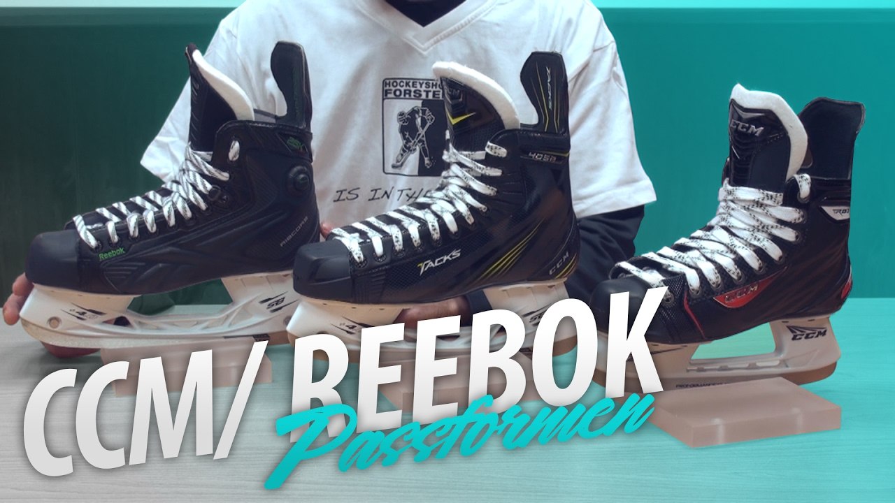 CCM/REEBOK SCHLITTSCHUHE PASSFORM RBZ, TACKS, RIBCOR | HOCKEYSHOP FORSTER