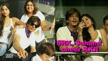 IPL-2018 | SRK, Suhana cheer KKR aganst RCB