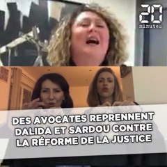 Des avocats en colère reprennent Sardou et Dalida