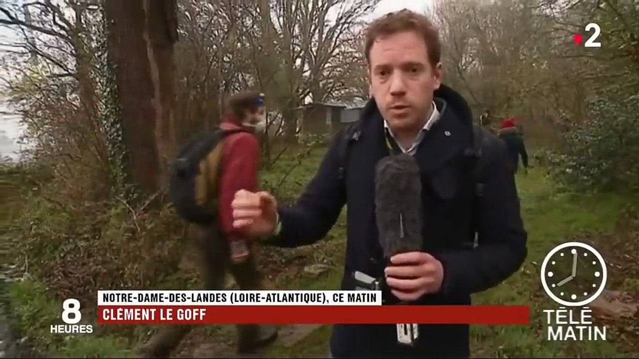 La ZAD de Notre-Dame-des-Landes en train d'être évacuée