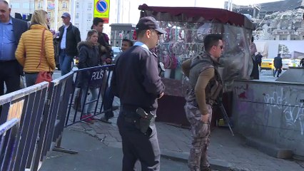 Taksim'de otele, pompalı tüfekle ateş açıldı - İSTANBUL