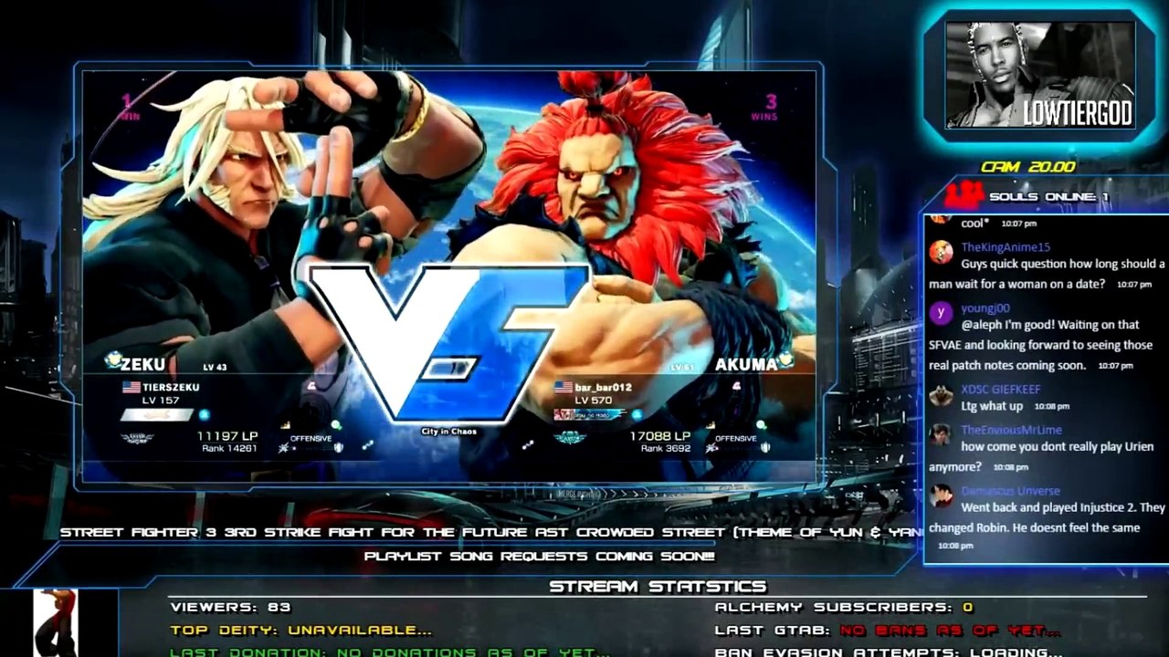 LOWTIERGOD DRIVEN TO TEARS BY GODLIKE AKUMA