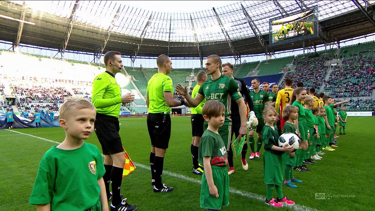 Śląsk Wrocław 1:1 Korona Kielce - MATCHWEEK 30: Highlights