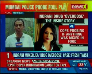 Indrani hospitalised Indrani's diagnosis points to drug overdose